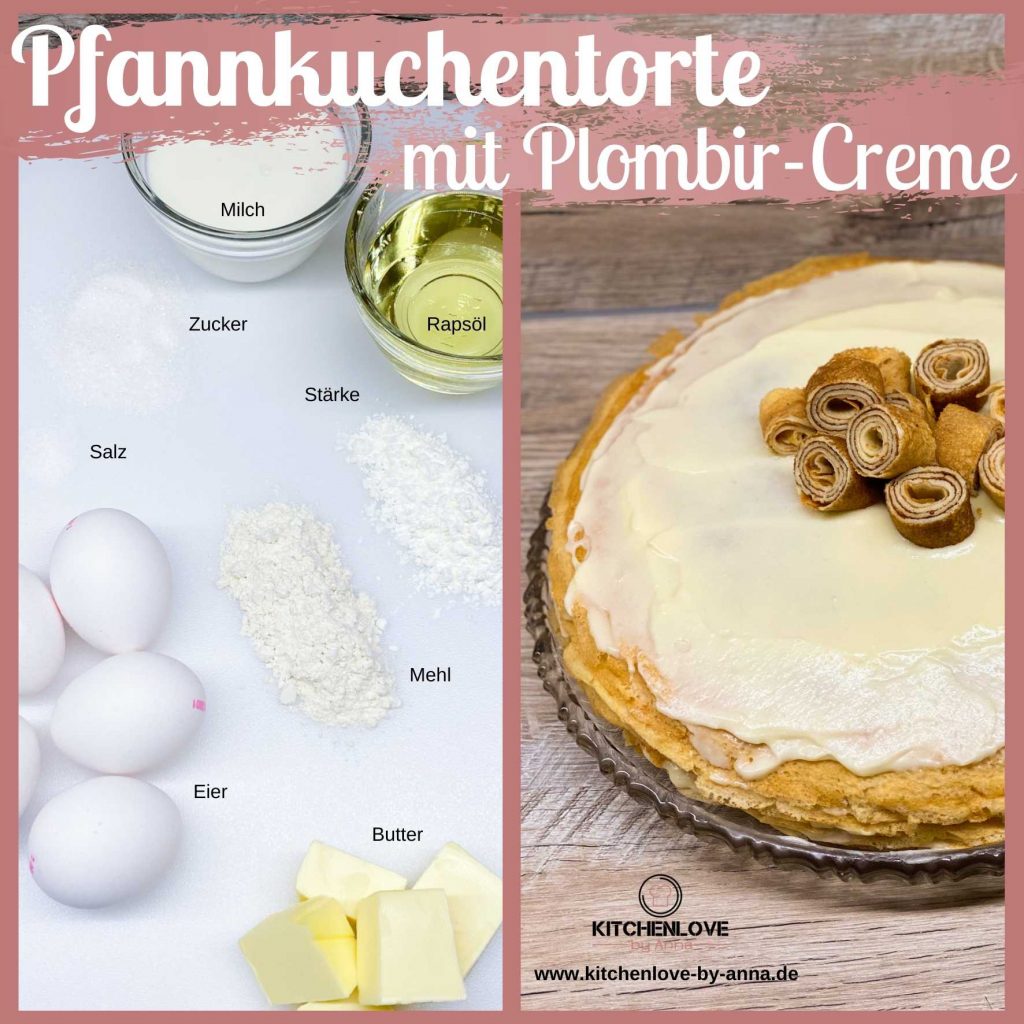 Rezept Pfannkuchentorte mit Plombir-Creme