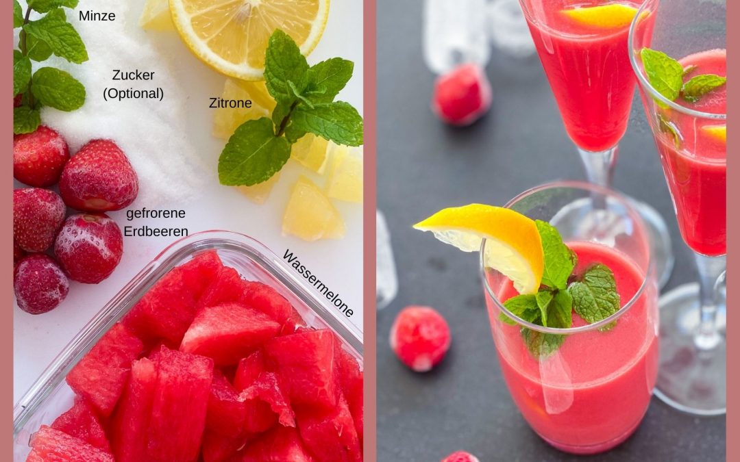 Limonade – Wassermelonenlimonade